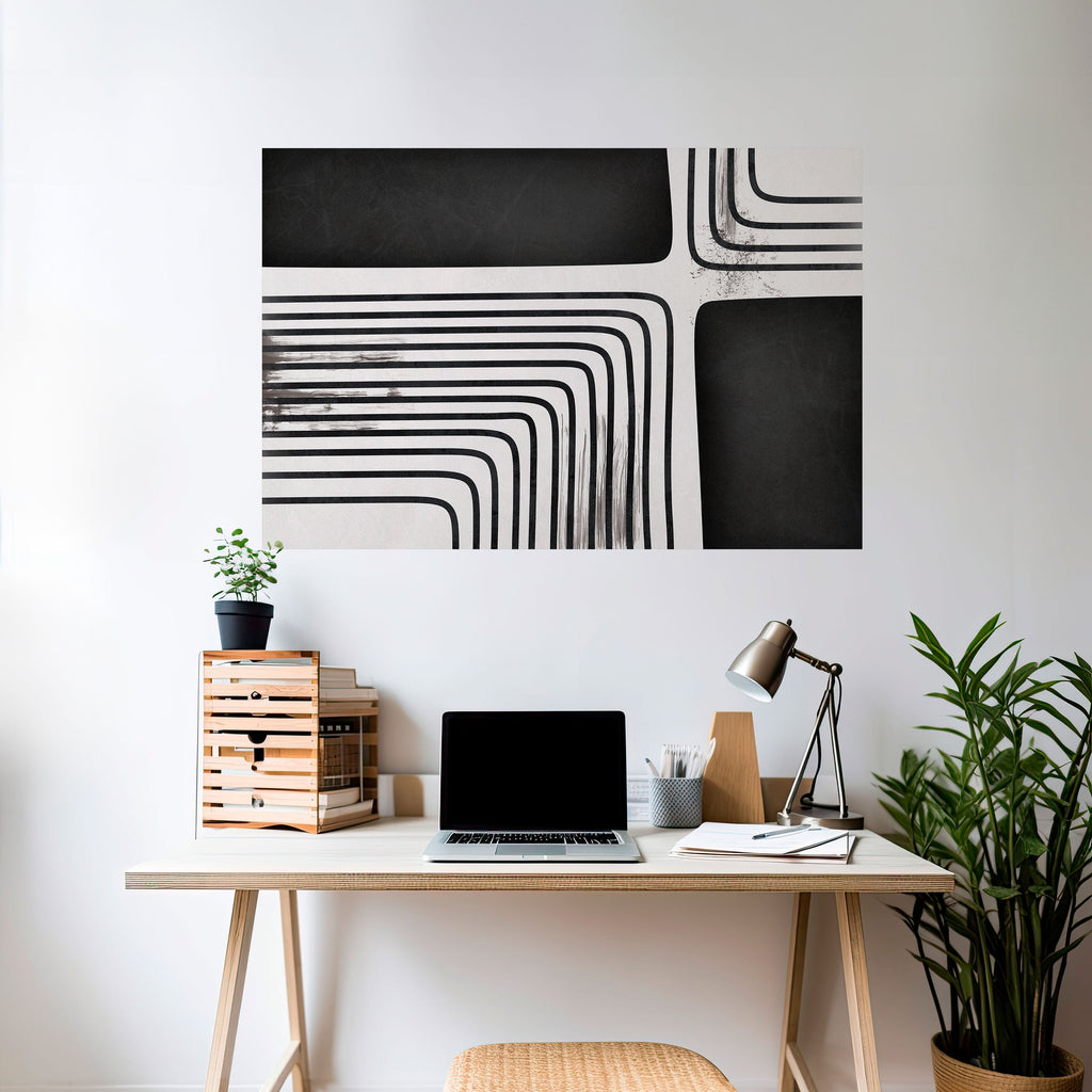 DARKSIDE OF THE LINE Poster Horizontal Autocolante