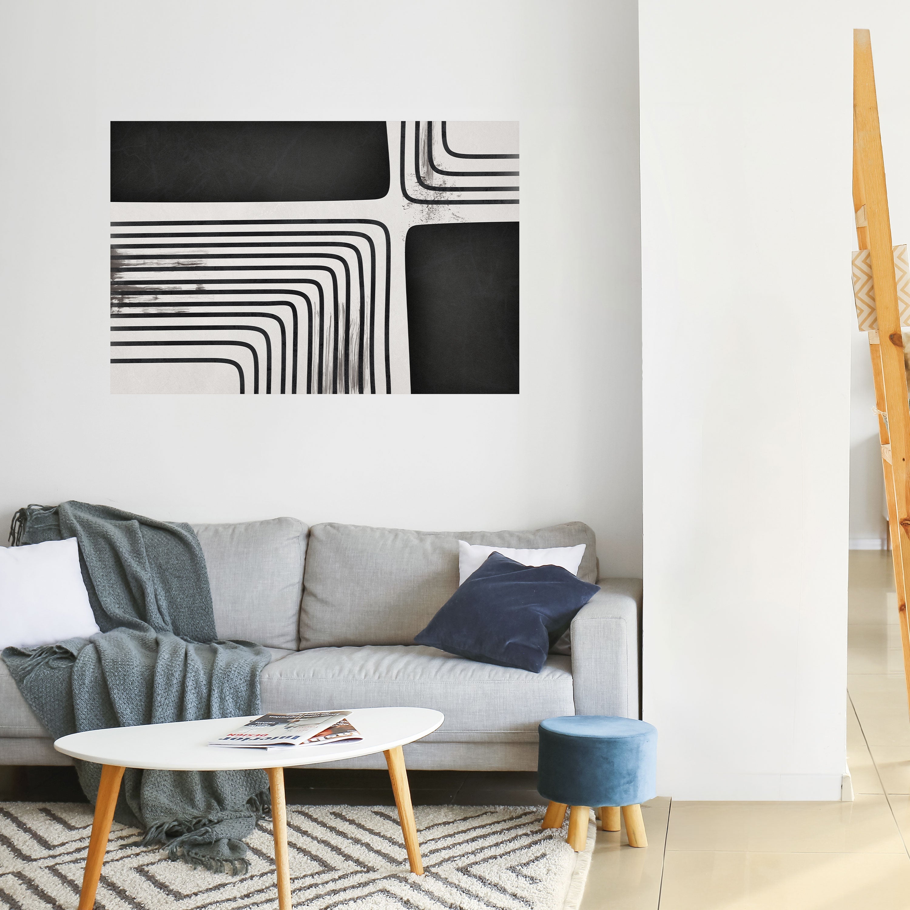 DARKSIDE OF THE LINE Poster Horizontal Autocolante