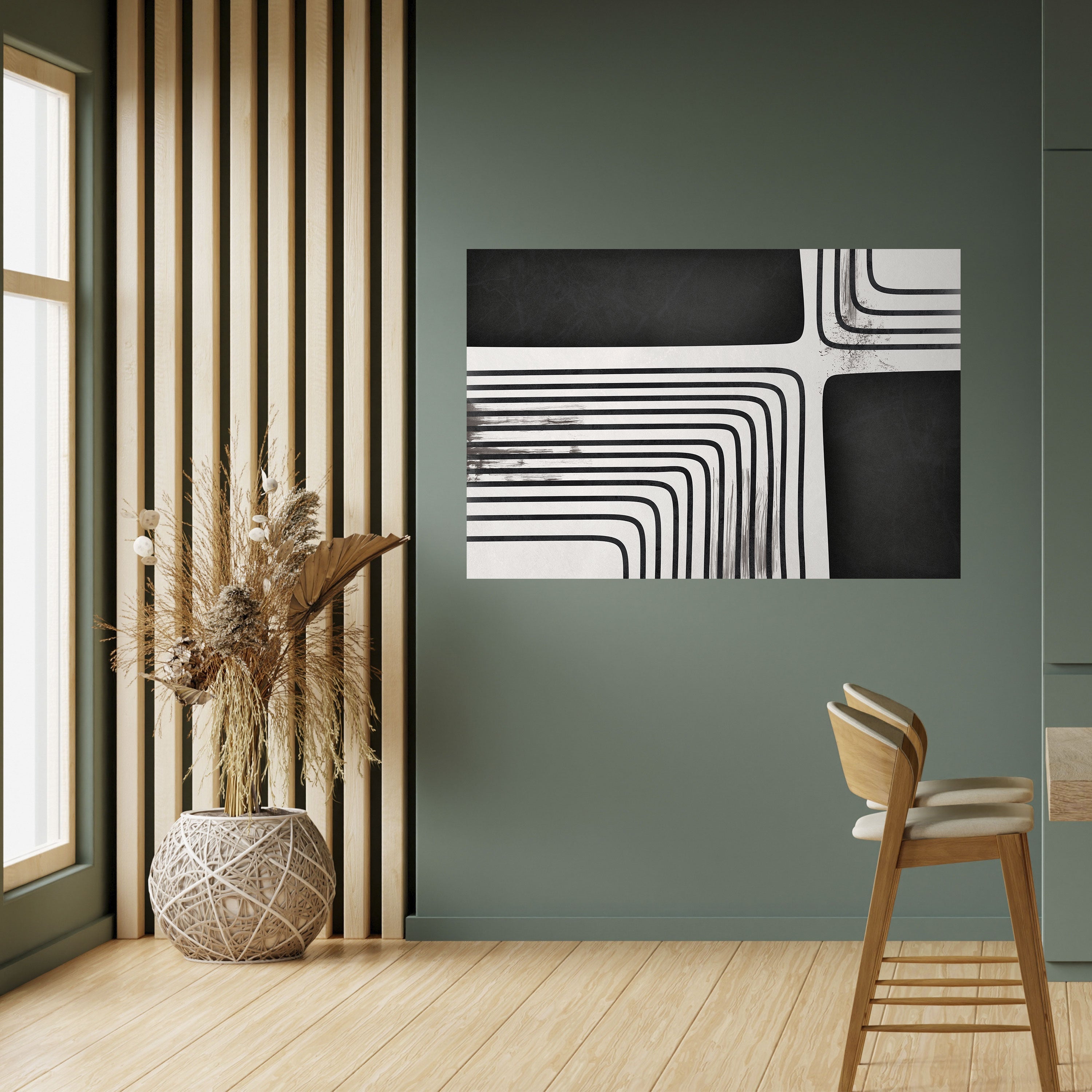 DARKSIDE OF THE LINE Poster Horizontal Autocolante