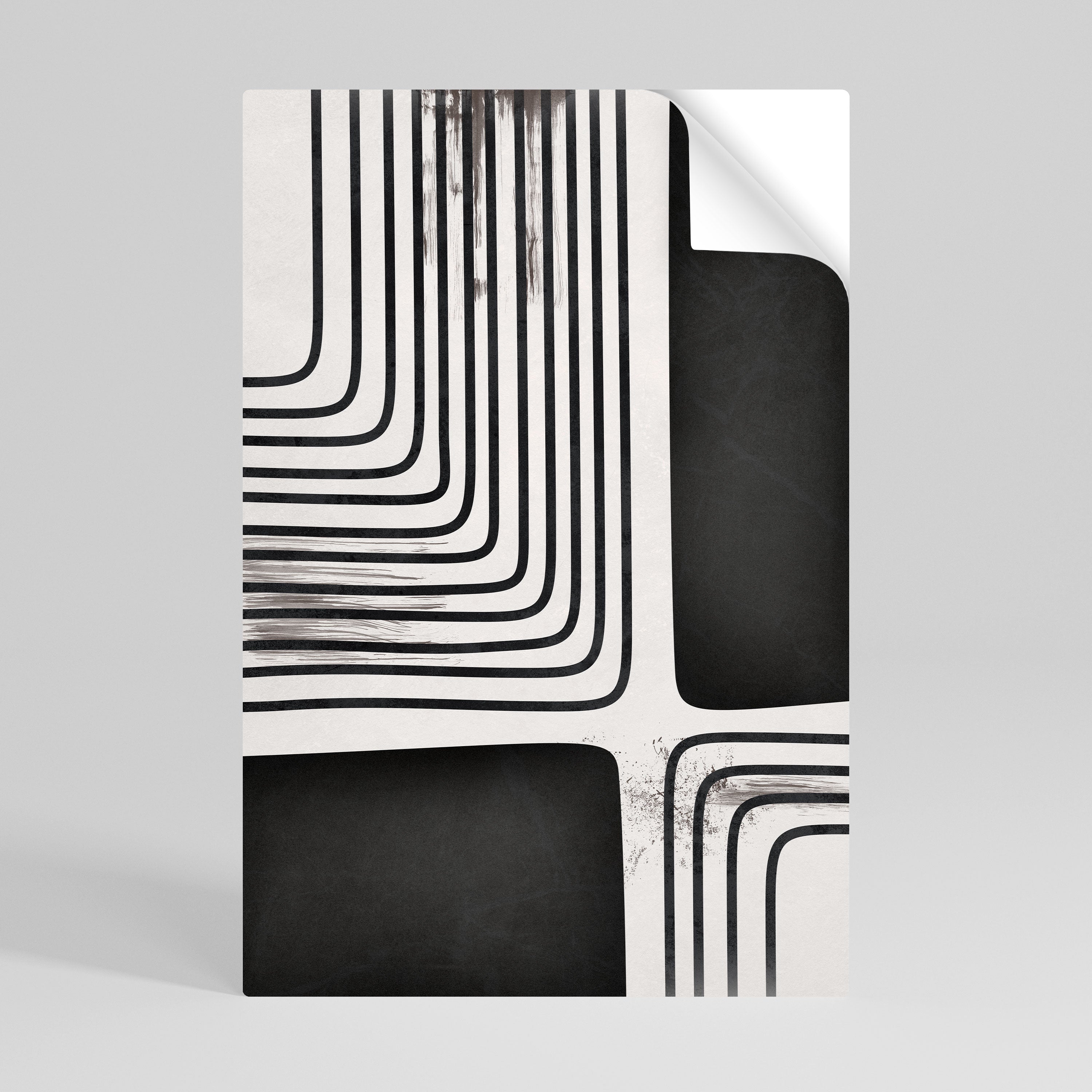 DARKSIDE OF THE LINE Peel and Stick Vertical Poster