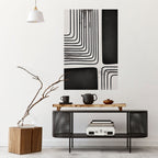 DARKSIDE OF THE LINE Peel and Stick Vertical Poster