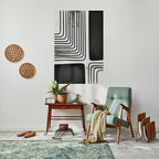 DARKSIDE OF THE LINE Peel and Stick Vertical Poster