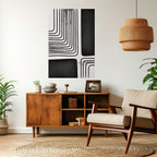 DARKSIDE OF THE LINE Peel and Stick Vertical Poster