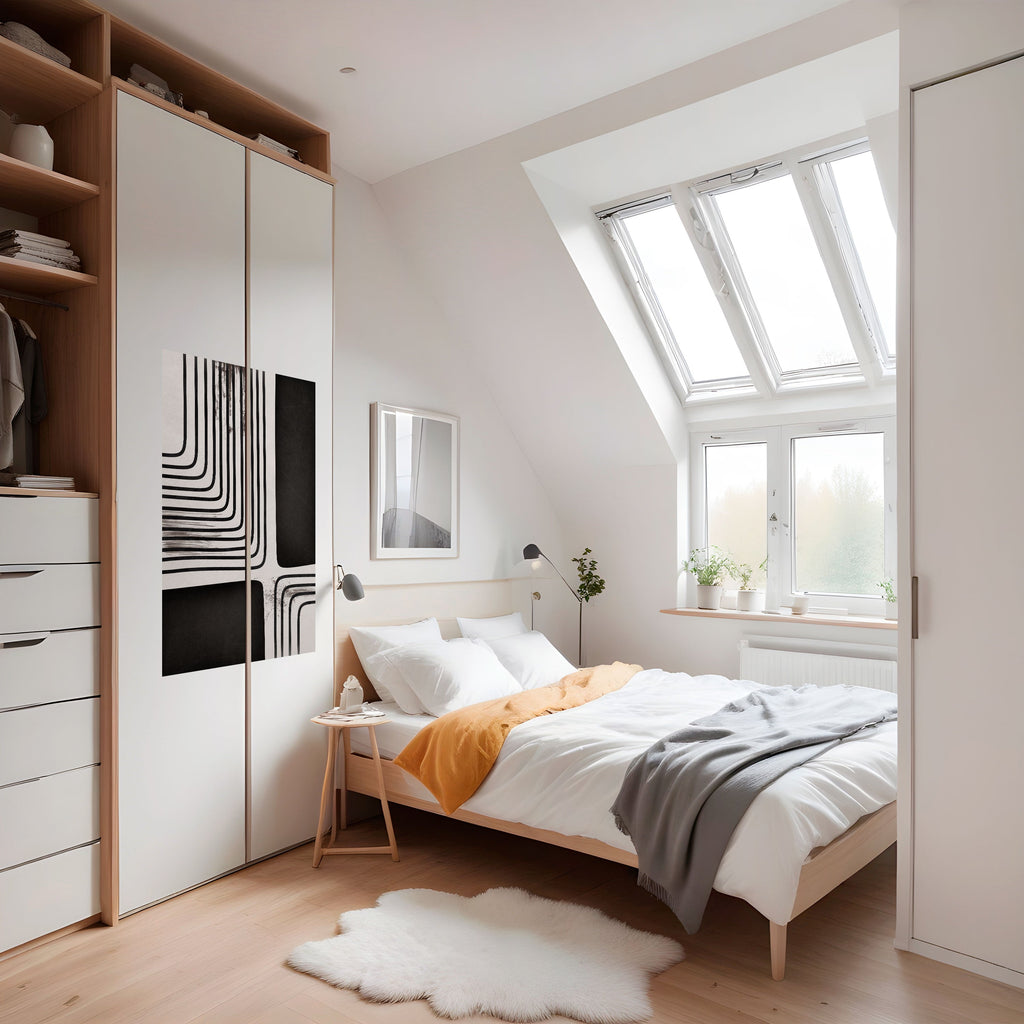 DARKSIDE OF THE LINE Peel and Stick Vertical Poster