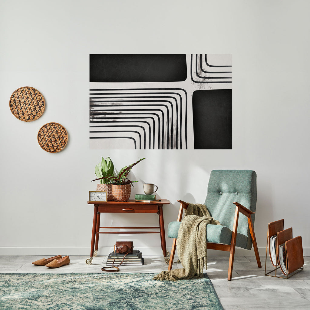 DARKSIDE OF THE LINE Poster Horizontal Autocolante