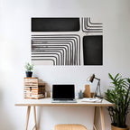 DARKSIDE OF THE LINE Poster Horizontal Autocolante