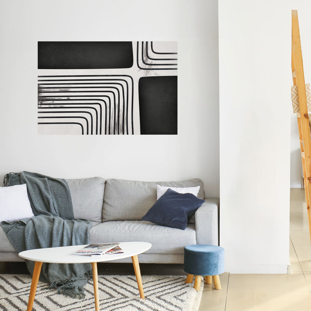 DARKSIDE OF THE LINE Poster Horizontal Autocolante