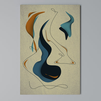 DREAMY DAZE Quadro em tela vertical