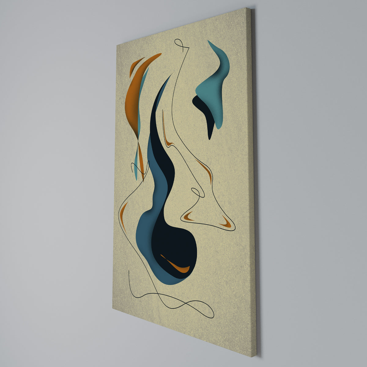 DREAMY DAZE Quadro em tela vertical
