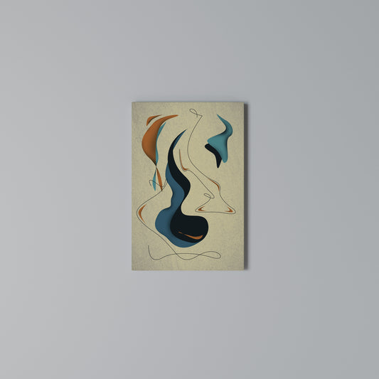 DREAMY DAZE Quadro em tela vertical