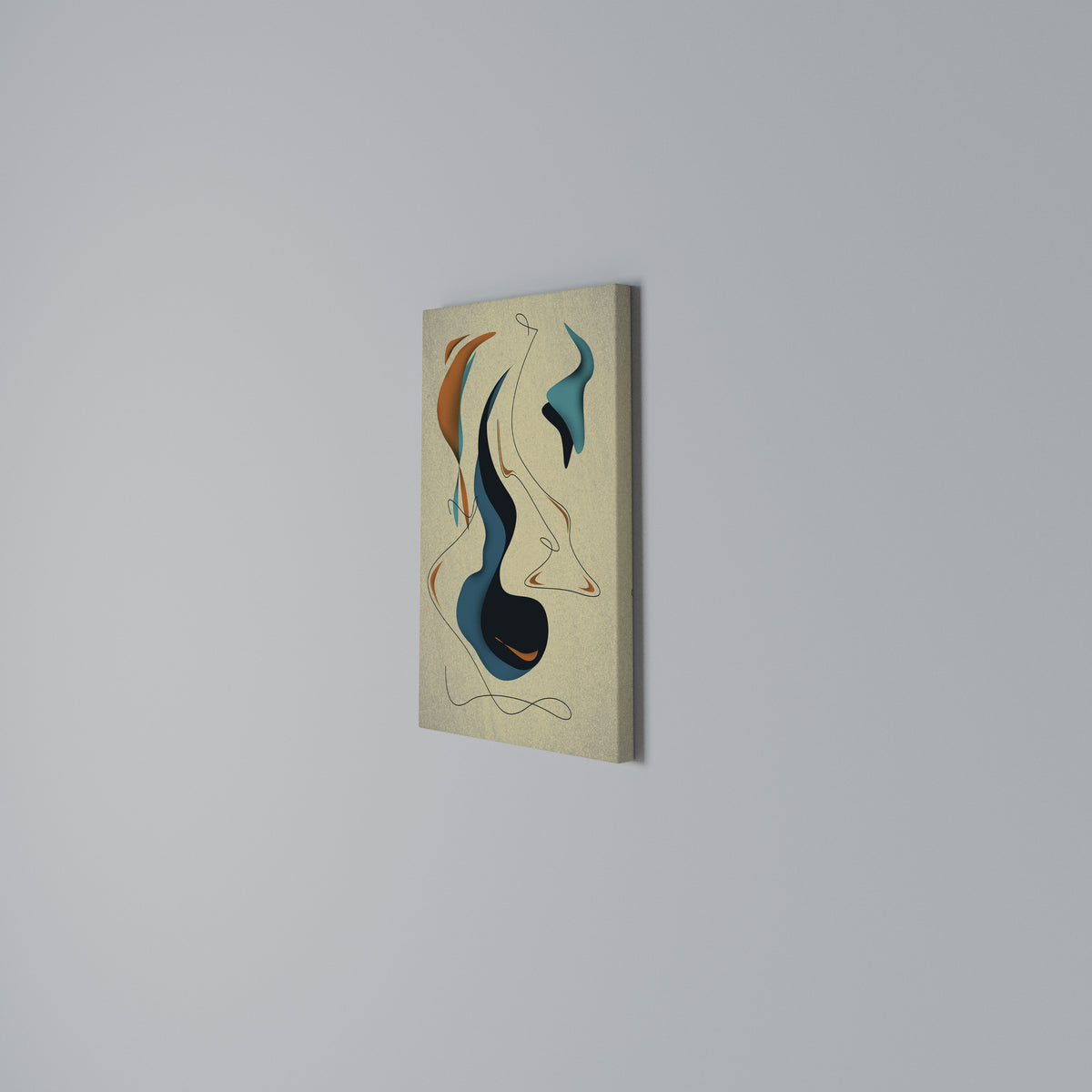 DREAMY DAZE Quadro em tela vertical