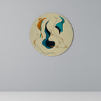 DREAMY DAZE Quadro Redondo Decorativo