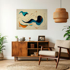 DREAMY DAZE Poster Horizontal Autocolante