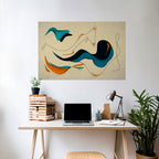 DREAMY DAZE Poster Horizontal Autocolante