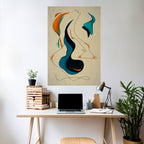 DREAMY DAZE Peel and Stick Vertical Poster