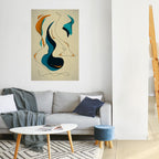 DREAMY DAZE Peel and Stick Vertical Poster