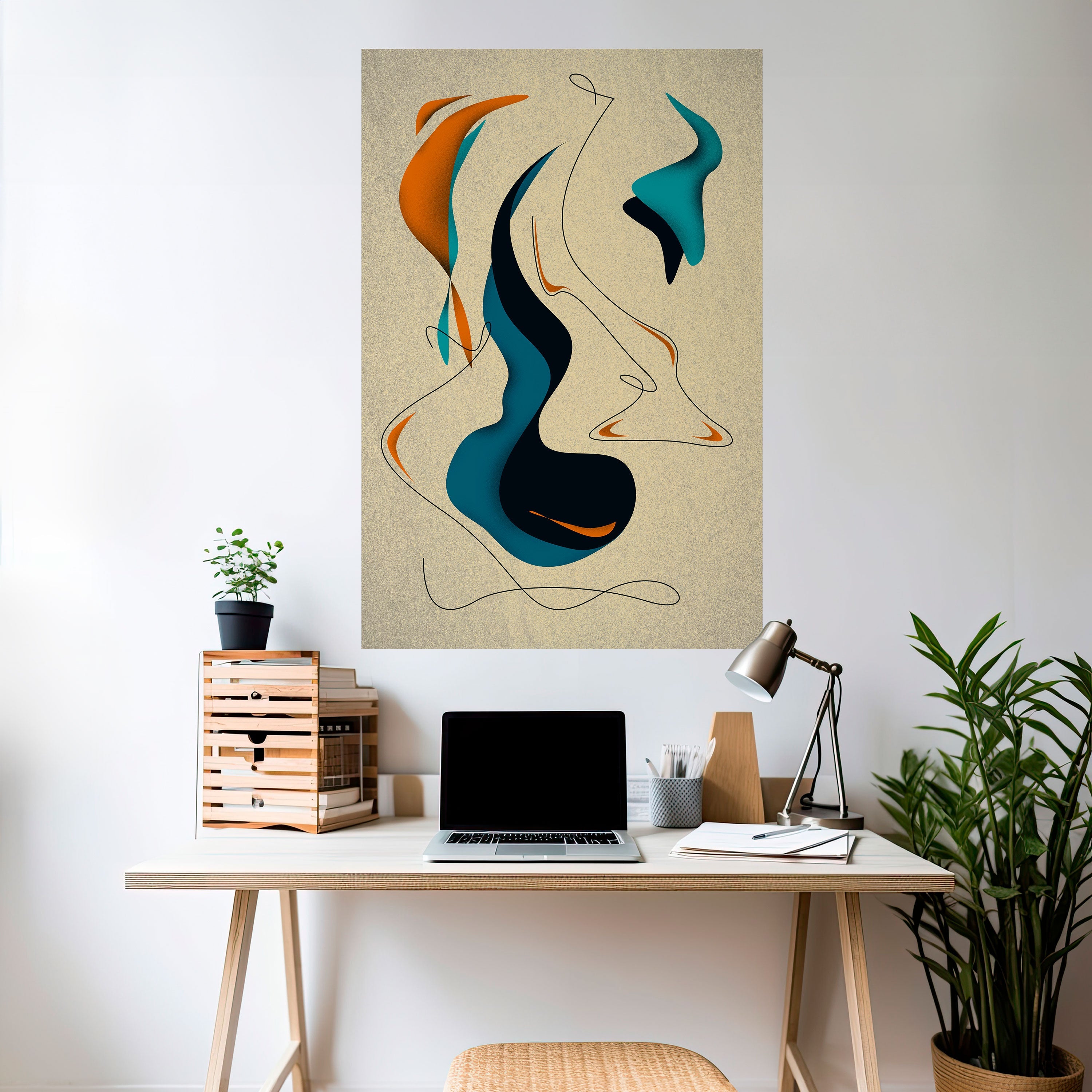 DREAMY DAZE Peel and Stick Vertical Poster