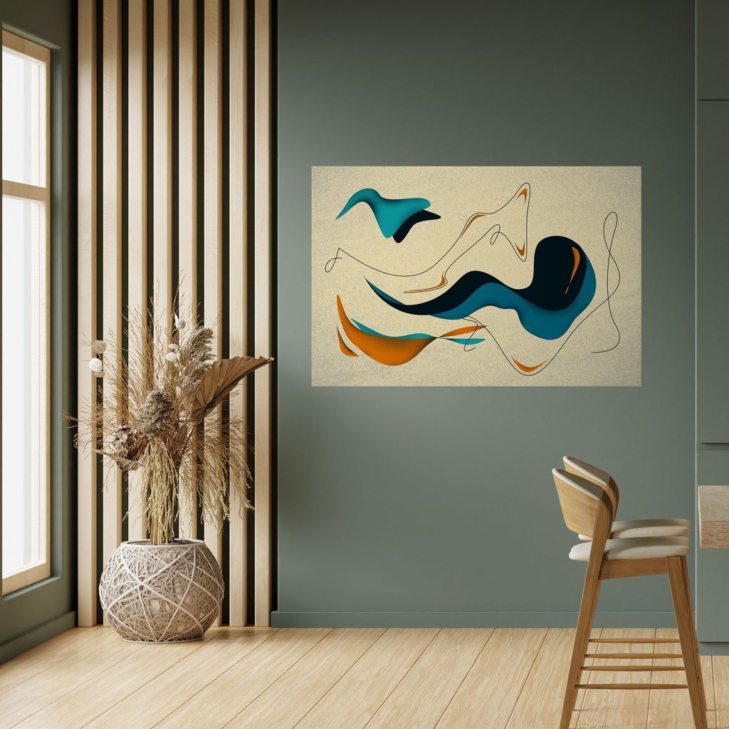 DREAMY DAZE Poster Horizontal Autocolante