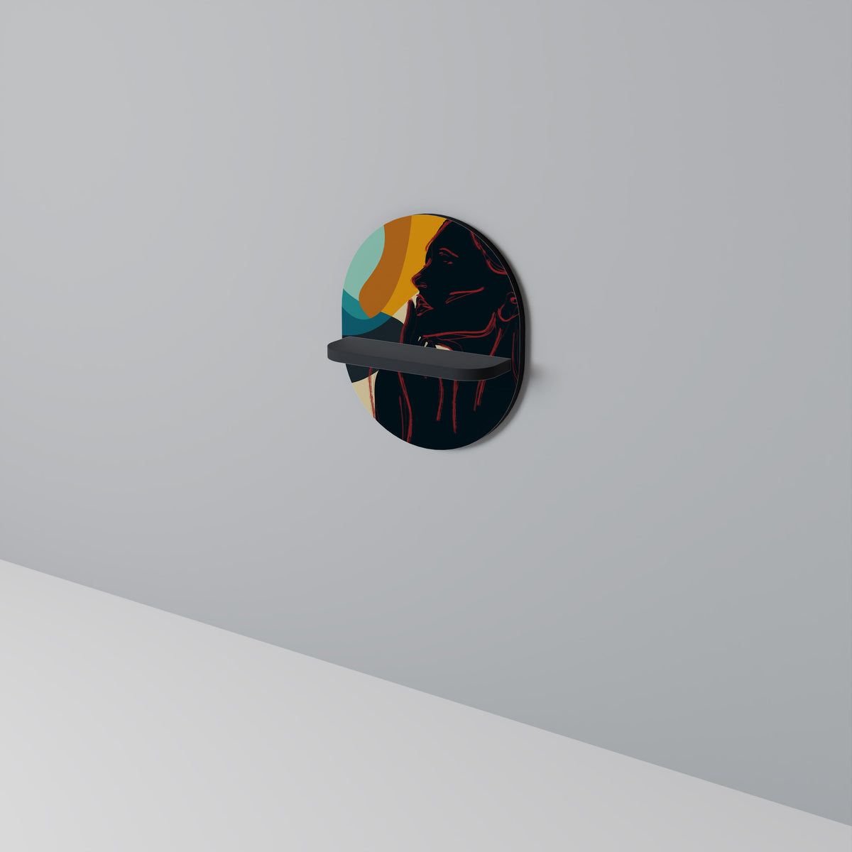 SILHOUETTE SONATA Prateleira Artística