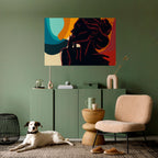 SILHOUETTE SONATA Poster Horizontal Autocolante