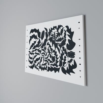 ETHEREAL ORNAMENT Horizontal Canvas Print