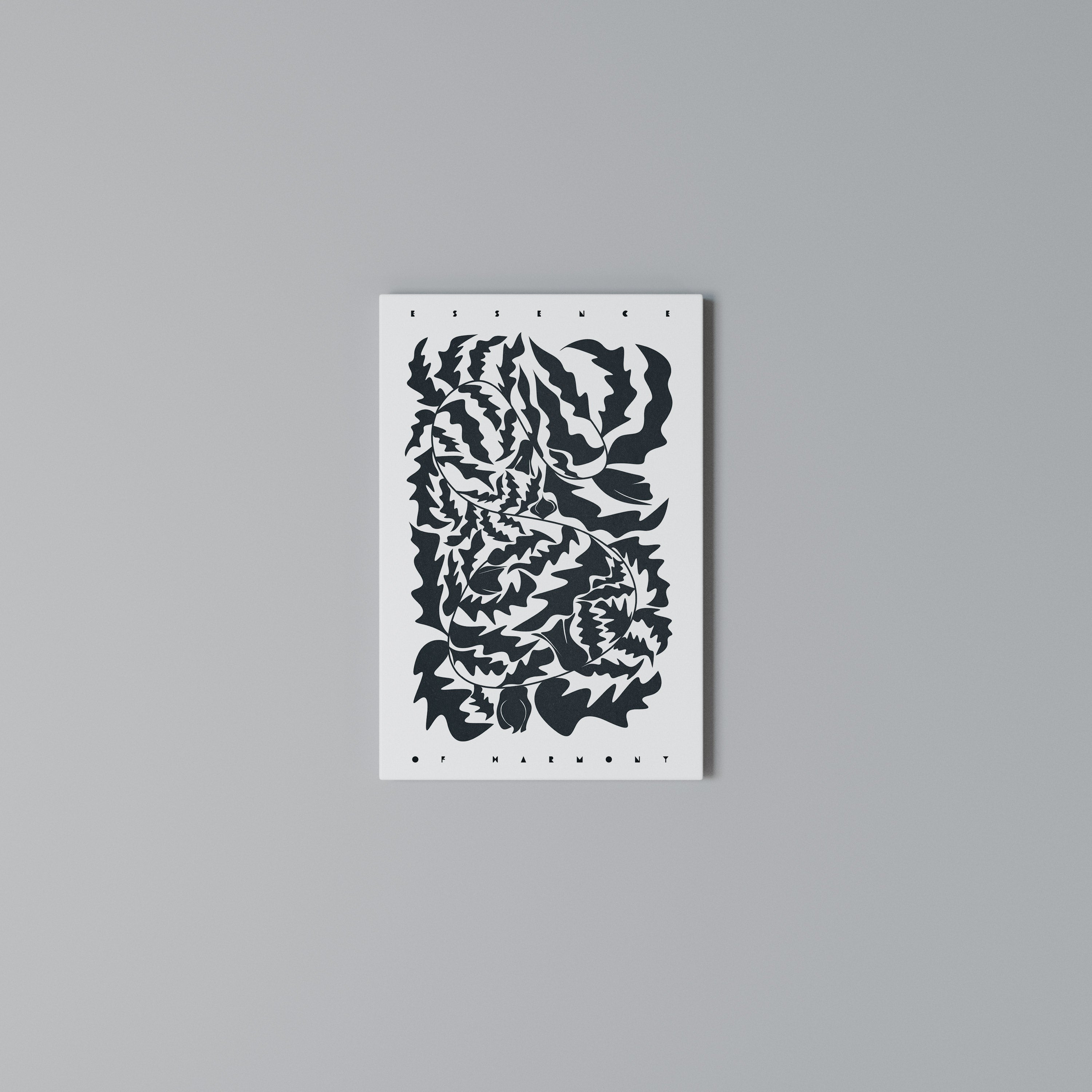 ETHEREAL ORNAMENT Quadro em tela vertical