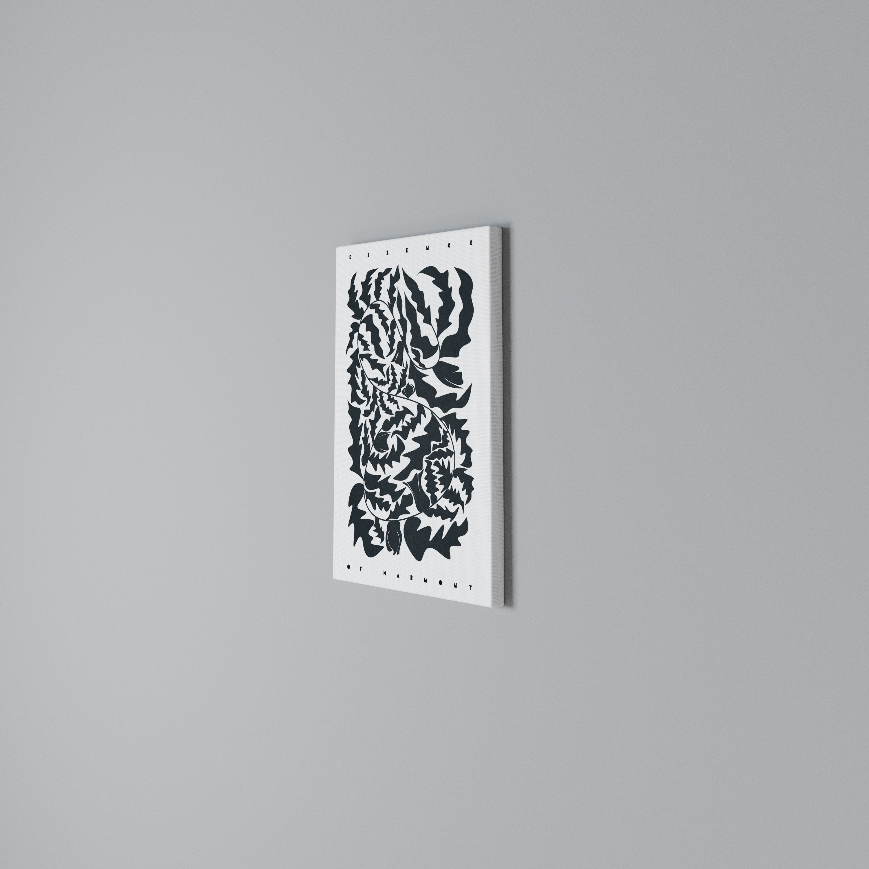 ETHEREAL ORNAMENT Quadro em tela vertical