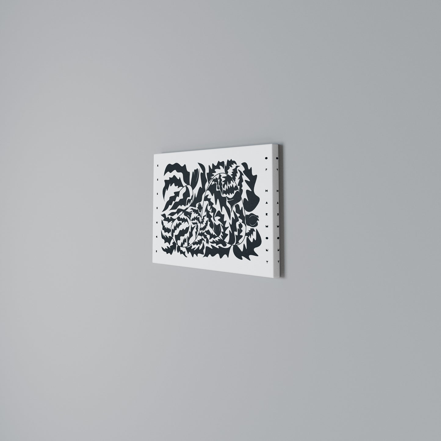 ETHEREAL ORNAMENT Horizontal Canvas Print