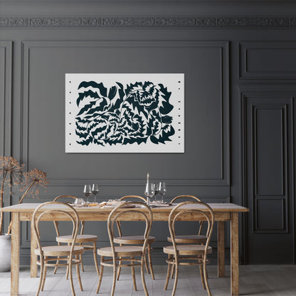 ETHEREAL ORNAMENT Horizontal Canvas Print