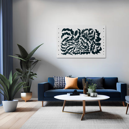 ETHEREAL ORNAMENT Horizontal Canvas Print