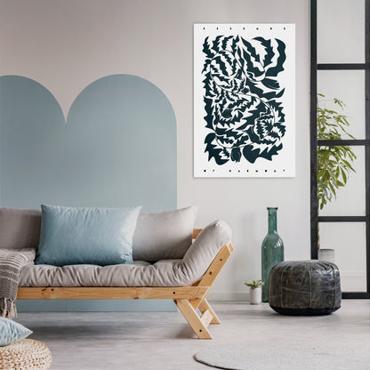 ETHEREAL ORNAMENT Quadro em tela vertical