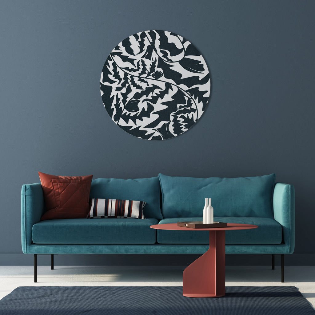 ETHEREAL ORNAMENT Quadro Redondo Decorativo