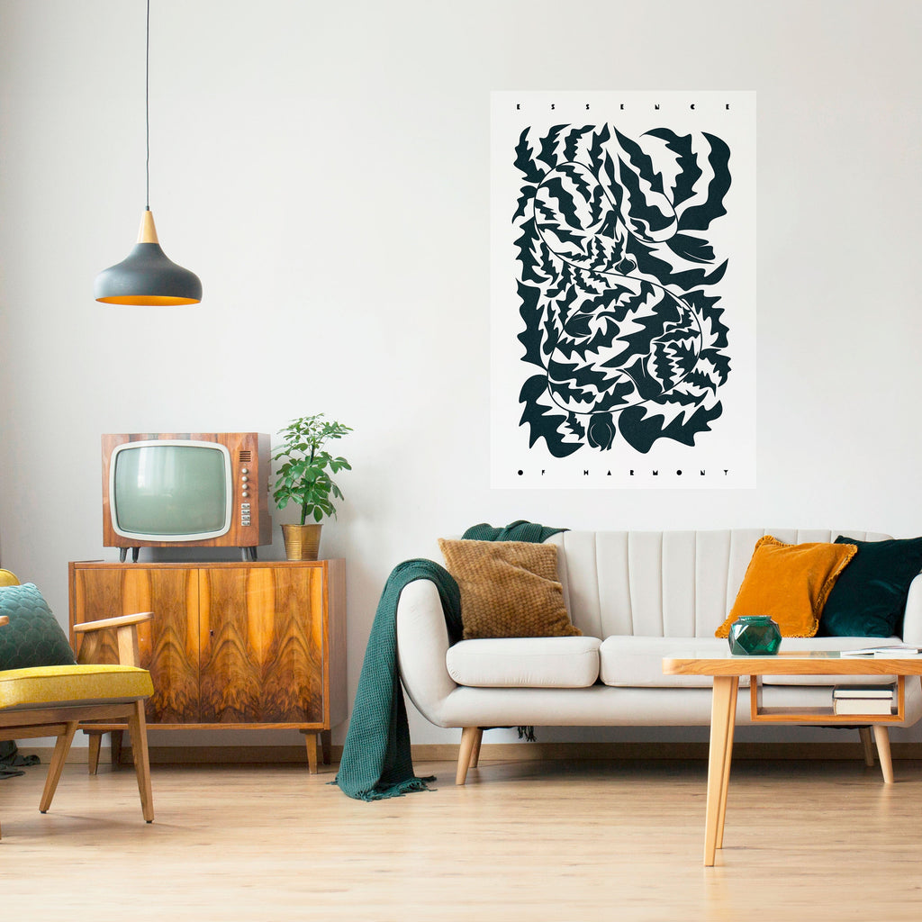 ETHEREAL ORNAMENT Peel and Stick Vertical Poster