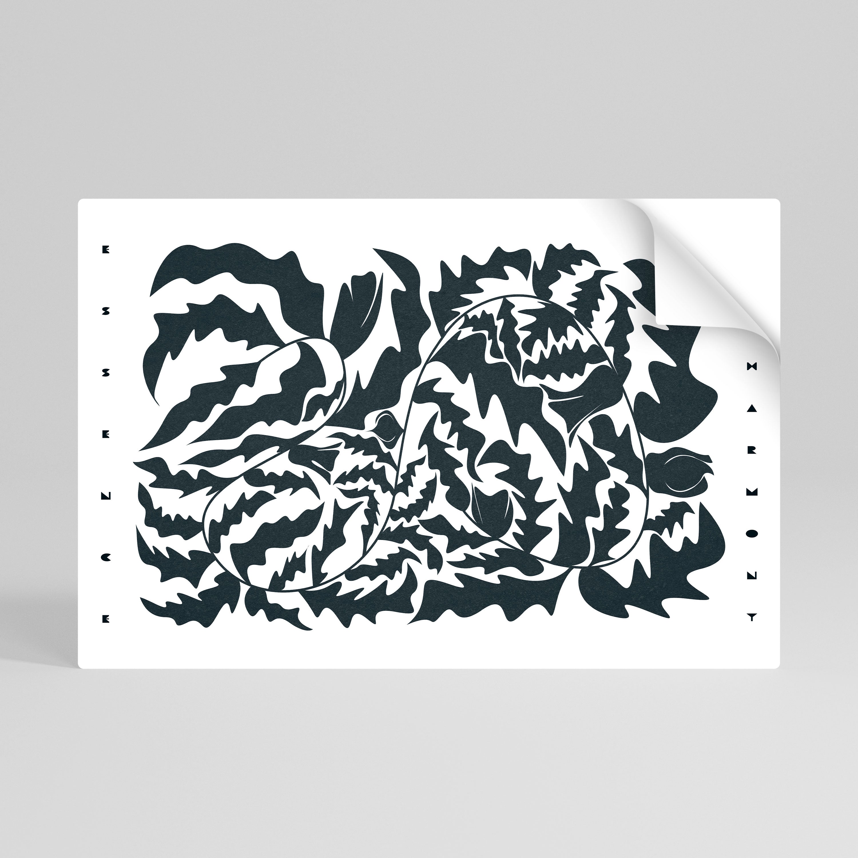 ETHEREAL ORNAMENT Poster Horizontal Autocolante