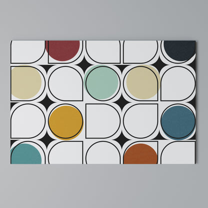 HUE HARMONY Horizontal Canvas Print