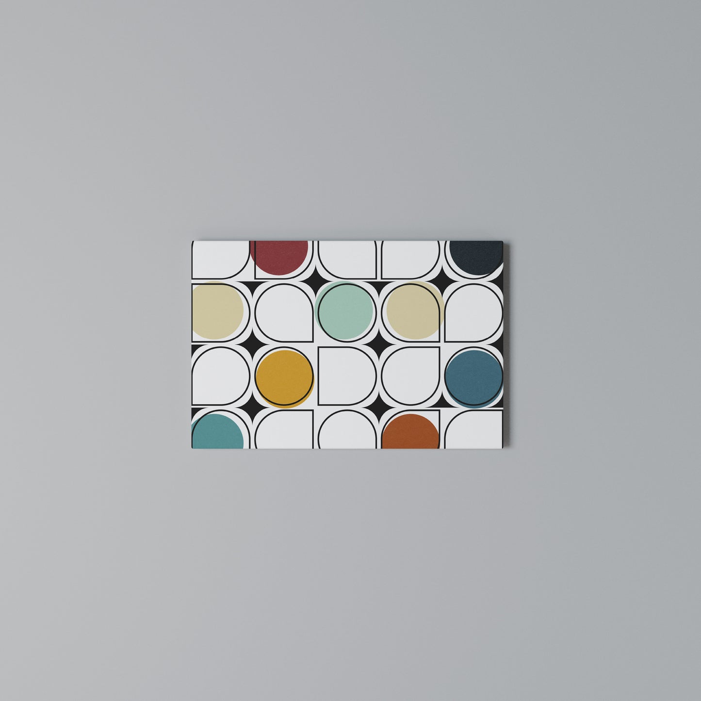 HUE HARMONY Horizontal Canvas Print