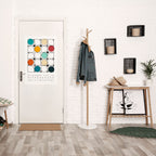 HUE HARMONY Peel and Stick Vertical Poster