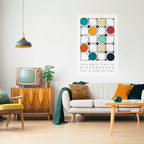 HUE HARMONY Peel and Stick Vertical Poster