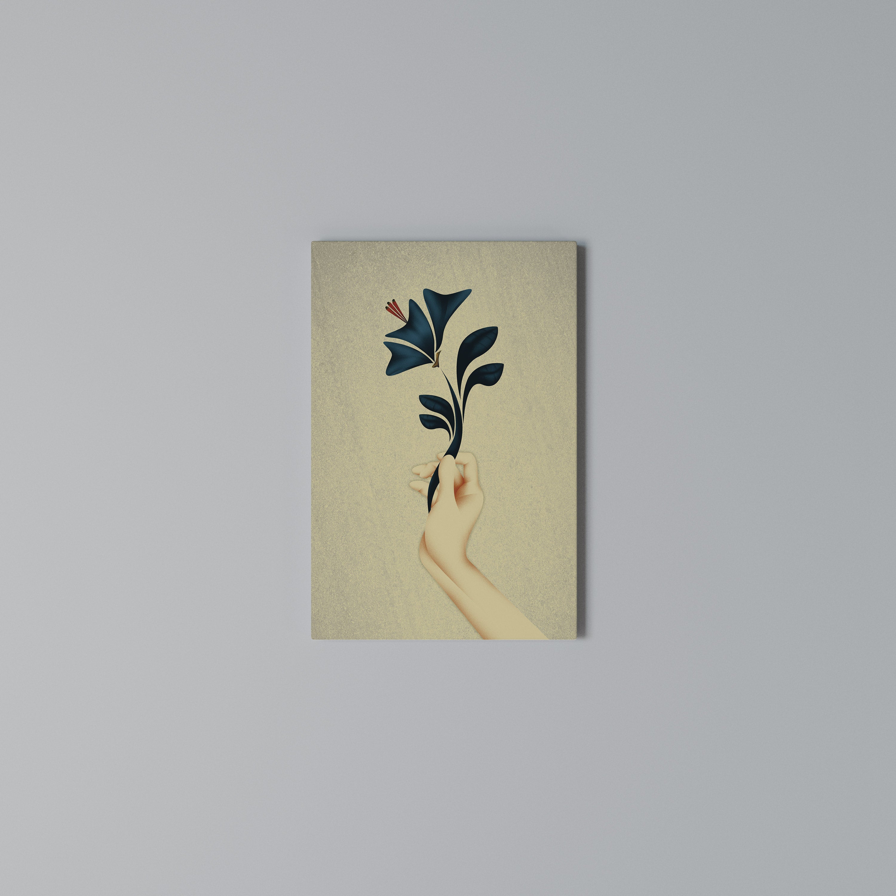 TAKE IT OR LEAF IT Vertical Canvas Print