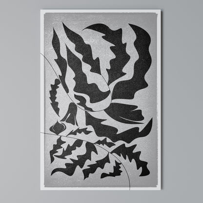 SHARP SHADOWS Quadro em tela vertical