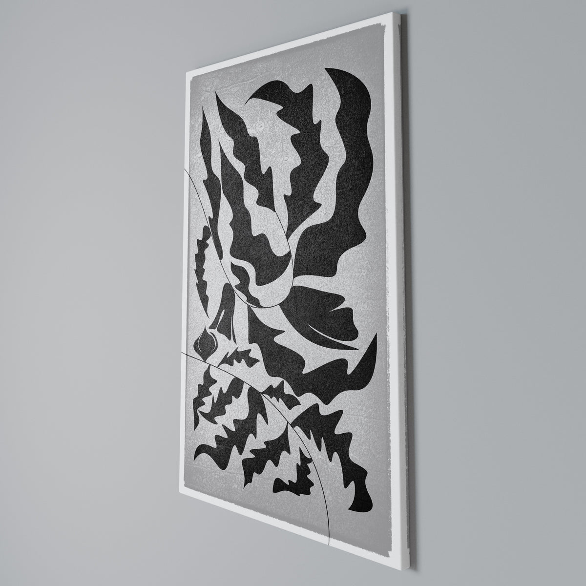 SHARP SHADOWS Quadro em tela vertical