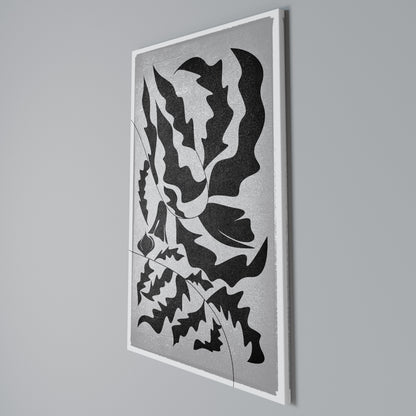 SHARP SHADOWS Quadro em tela vertical