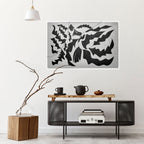 SHARP SHADOWS Poster Horizontal Autocolante