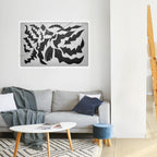 SHARP SHADOWS Poster Horizontal Autocolante