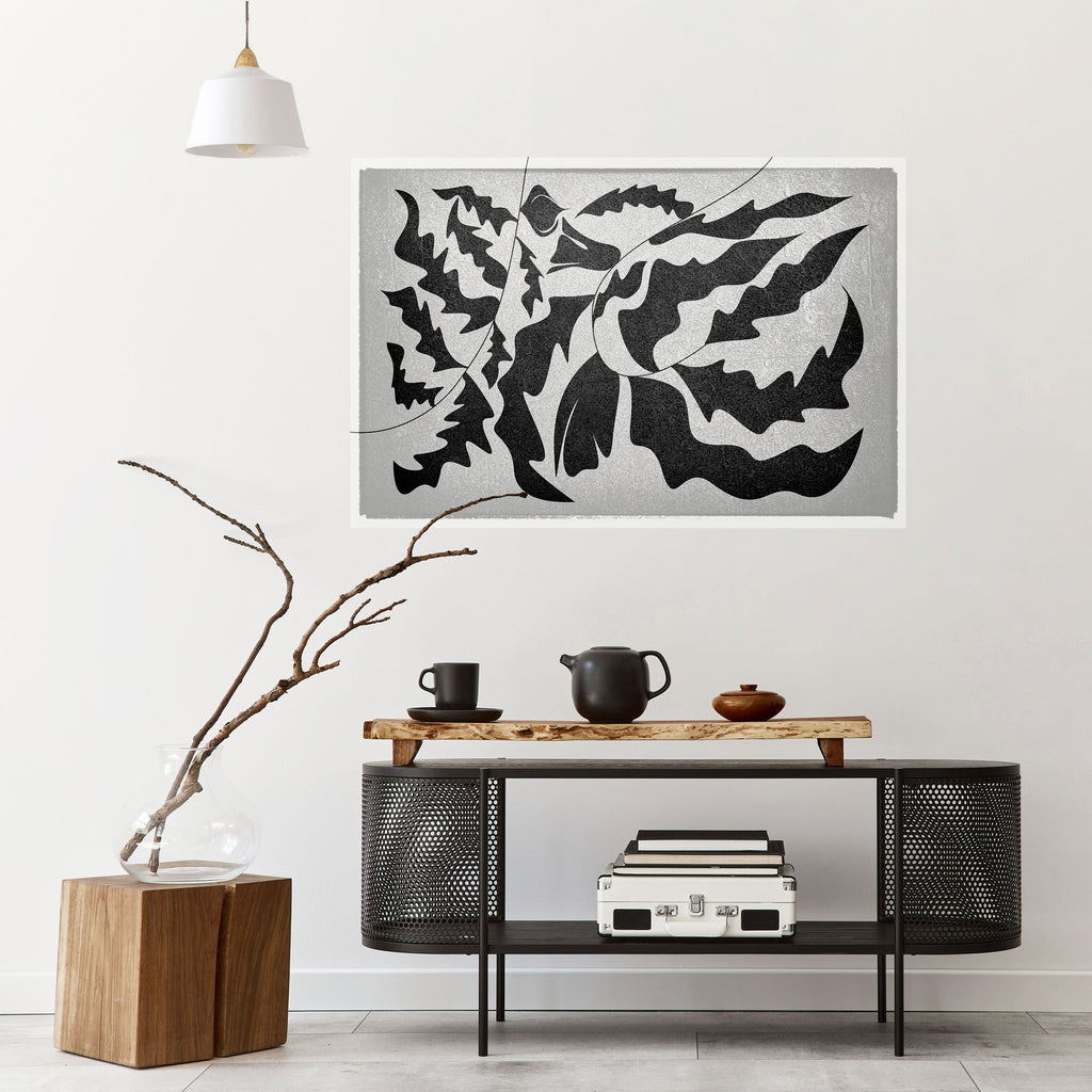 SHARP SHADOWS Poster Horizontal Autocolante