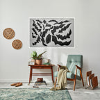 SHARP SHADOWS Poster Horizontal Autocolante