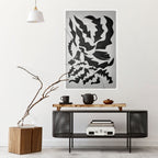 SHARP SHADOWS Peel and Stick Vertical Poster