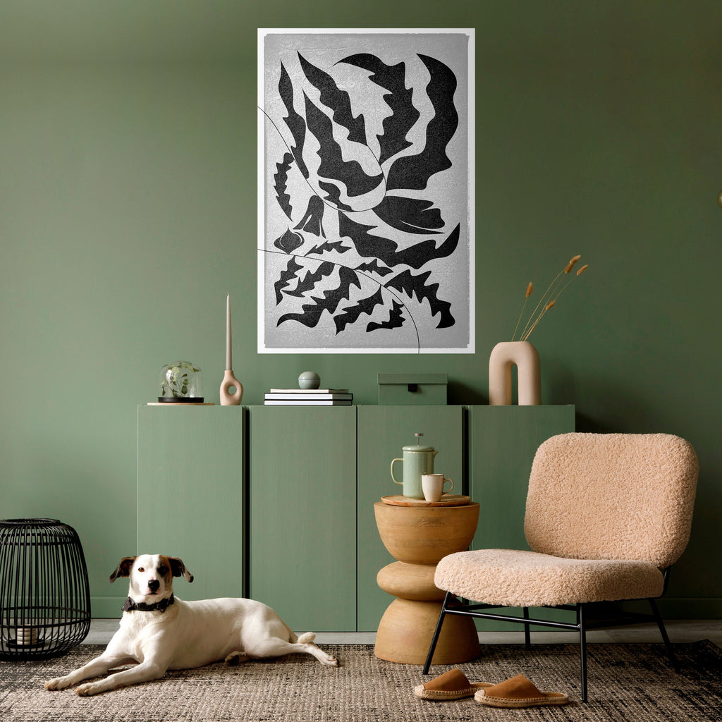 SHARP SHADOWS Peel and Stick Vertical Poster