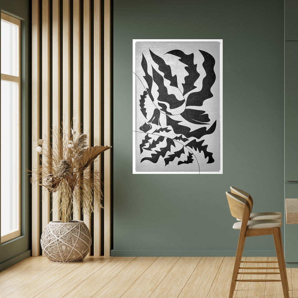 SHARP SHADOWS Peel and Stick Vertical Poster