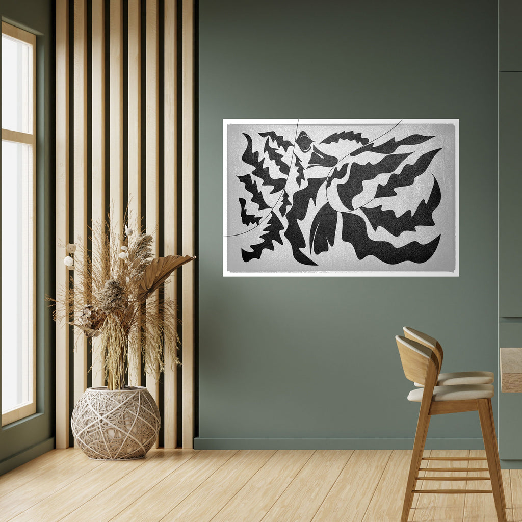 SHARP SHADOWS Poster Horizontal Autocolante